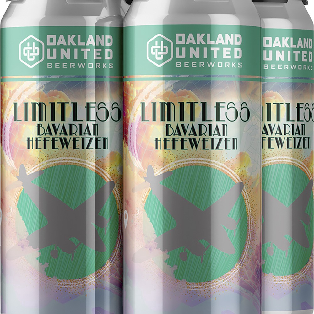 slide 1 of 1, Oakland United Beerworks Oakland United Limitless Bavarian, 4 ct; 16 oz