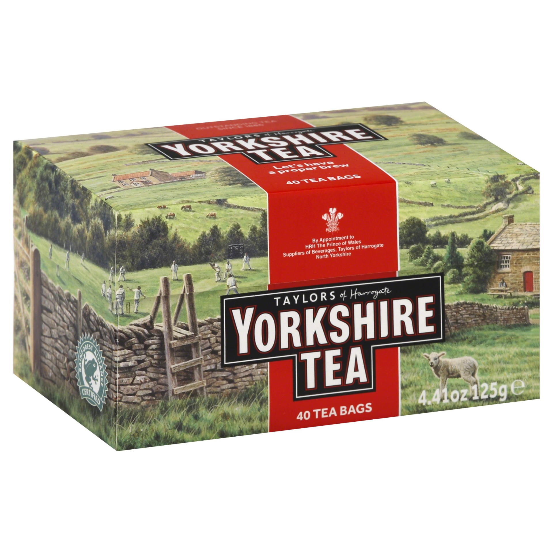 slide 1 of 1, Taylors of Harrogate Yorkshire Tea - Red, 40 ct