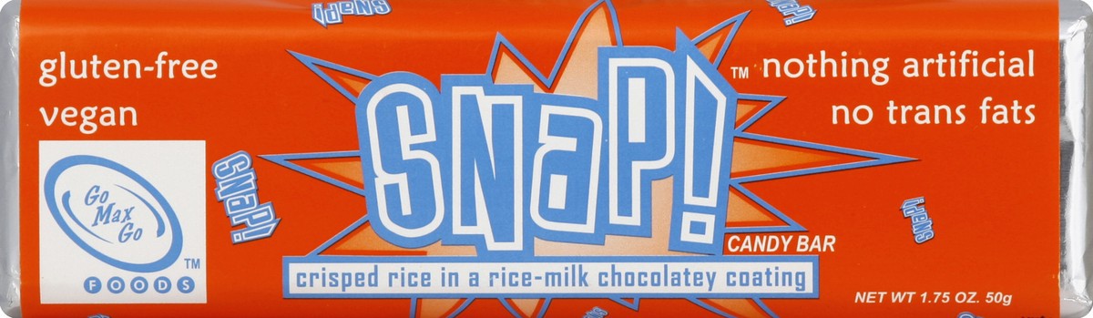 slide 1 of 1, GoMaxGo Snap! Crispy Rice Choco, 1.75 oz