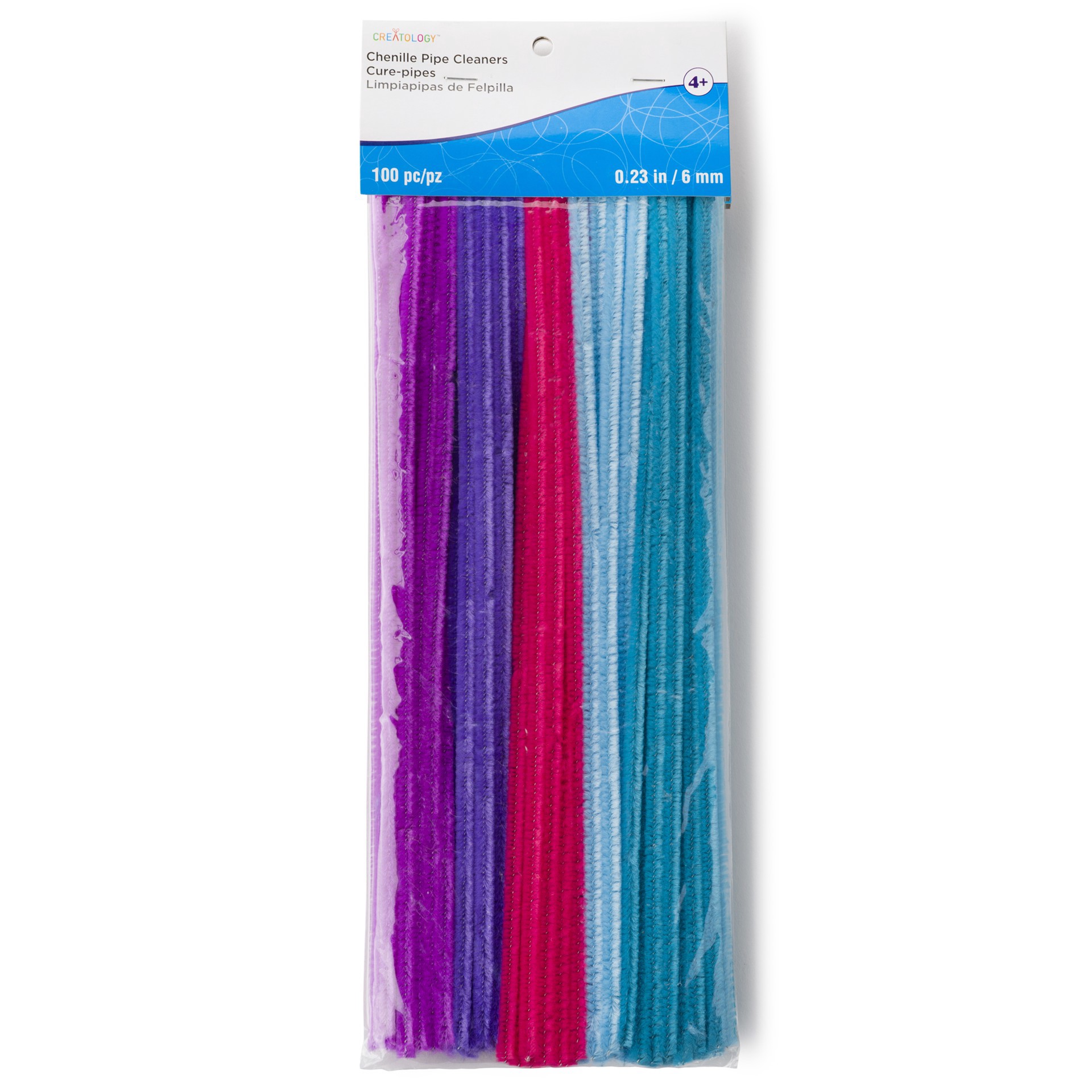 slide 4 of 4, Candy Colors Chenille Pipe Cleaners, 100ct. By Creatology, 100 ct