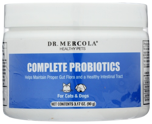 slide 1 of 1, Dr. Mercola Complete Probiotics For Pets, 3.17 oz