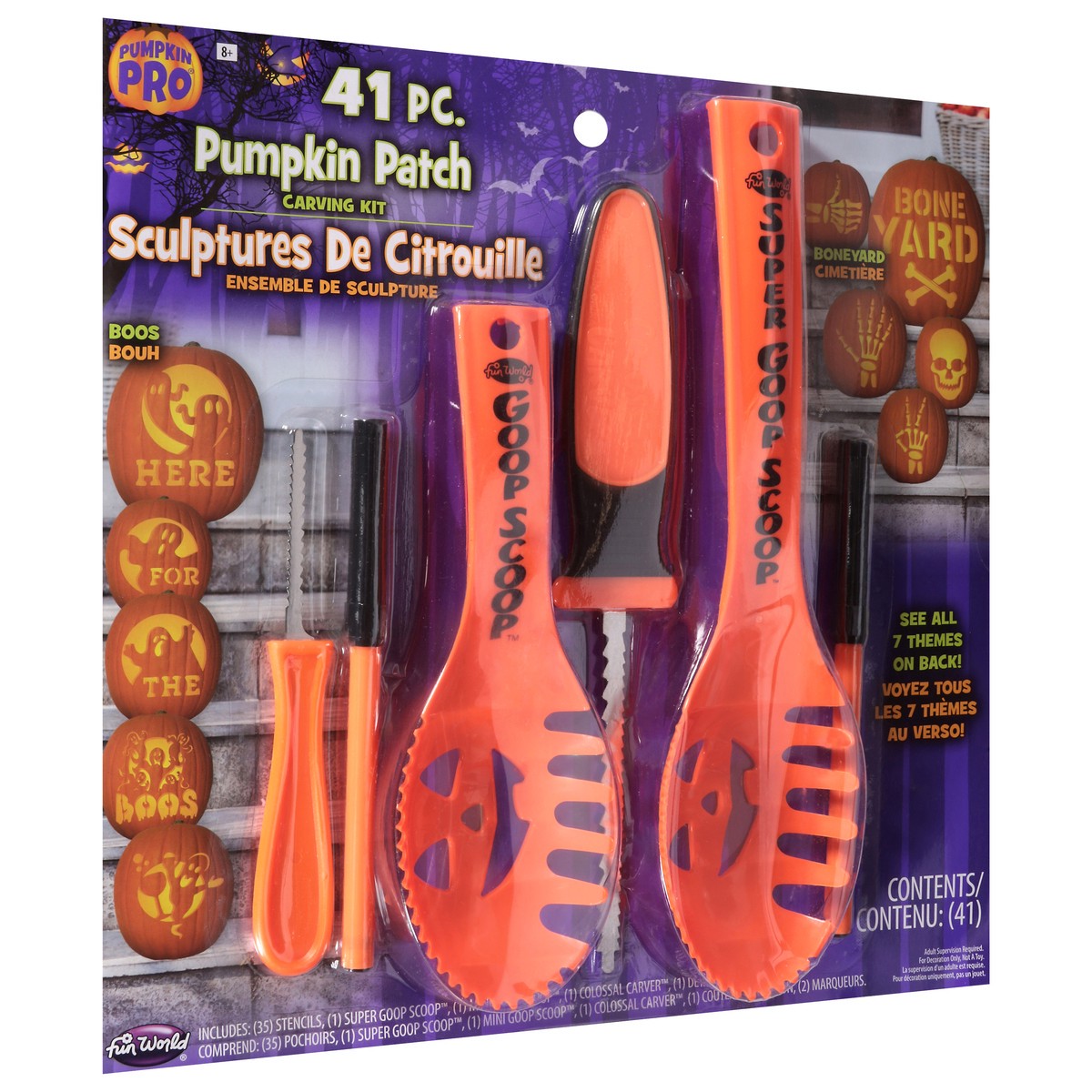 slide 13 of 13, Pumpkin Pro Pumpkin Patch Carving Kit 41 Pieces 1 ea, 1 ct