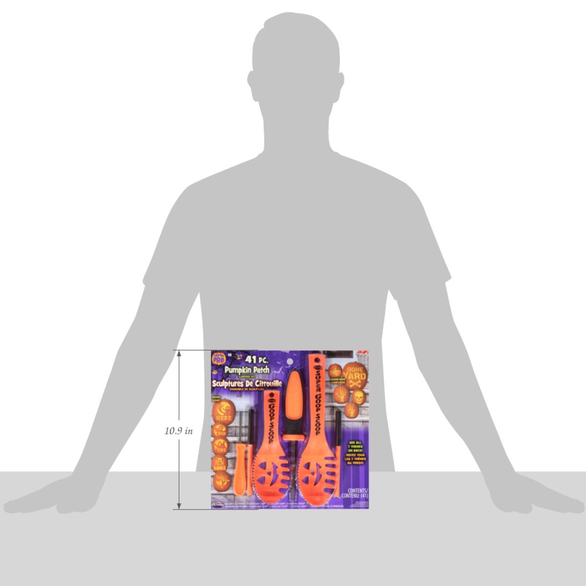 slide 2 of 13, Pumpkin Pro Pumpkin Patch Carving Kit 41 Pieces 1 ea, 1 ct