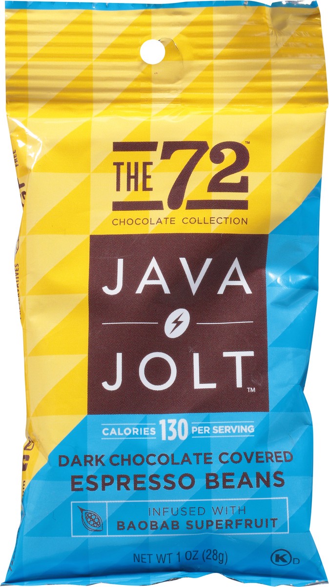 slide 2 of 13, 72 Chocolate Dark Java Jolt Espresso Beans - 1 OZ, 1 oz