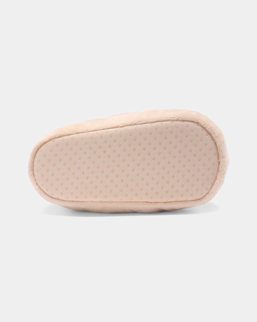 slide 2 of 6, Carter's Girls Donut Slippers - Pink/Beige Pink/Beige M, 1 ct