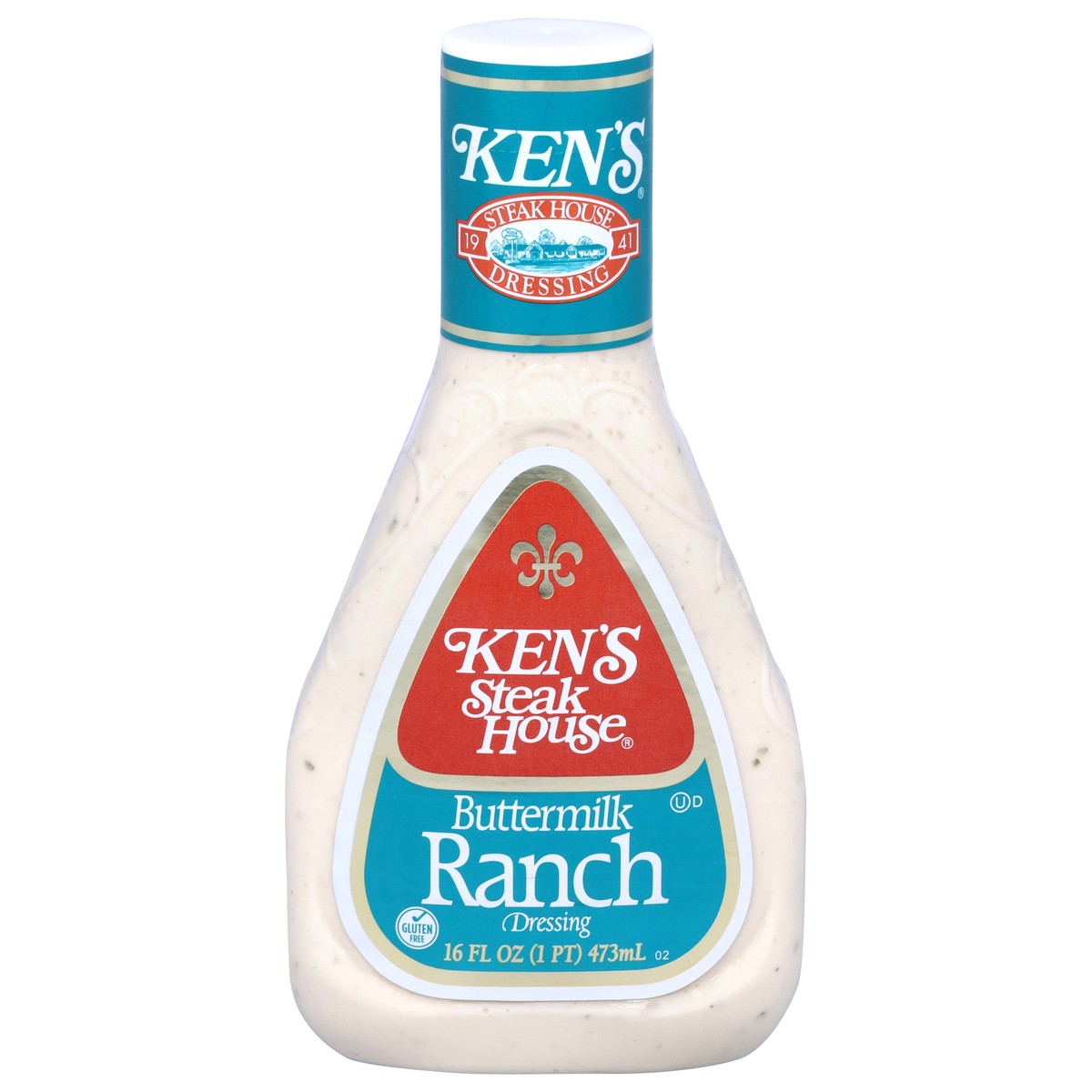 slide 1 of 12, Ken's Steak House Buttermilk Ranch Dressing 16 fl oz, 16 fl oz