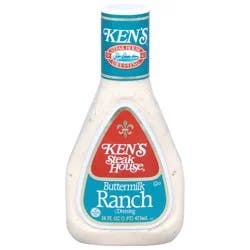 Ken's Steak House Buttermilk Ranch Dressing 16 fl oz