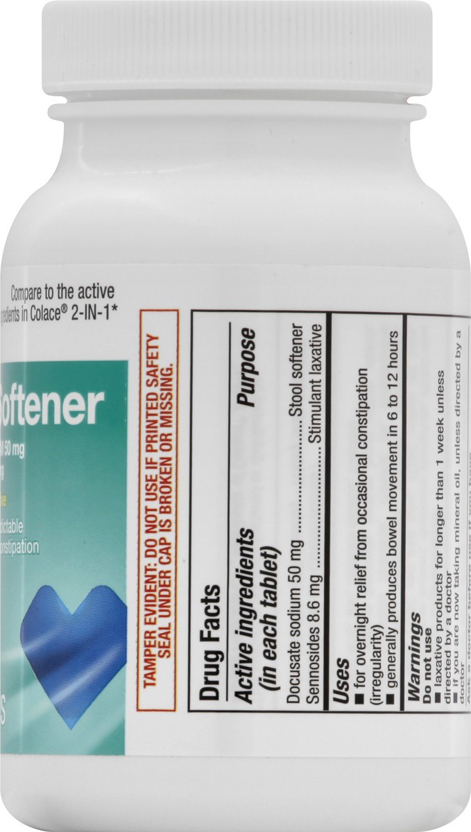slide 3 of 8, CVS Health Stool Softener Plus Stimulant Laxative Tablets, 250 Ct, 1 ct