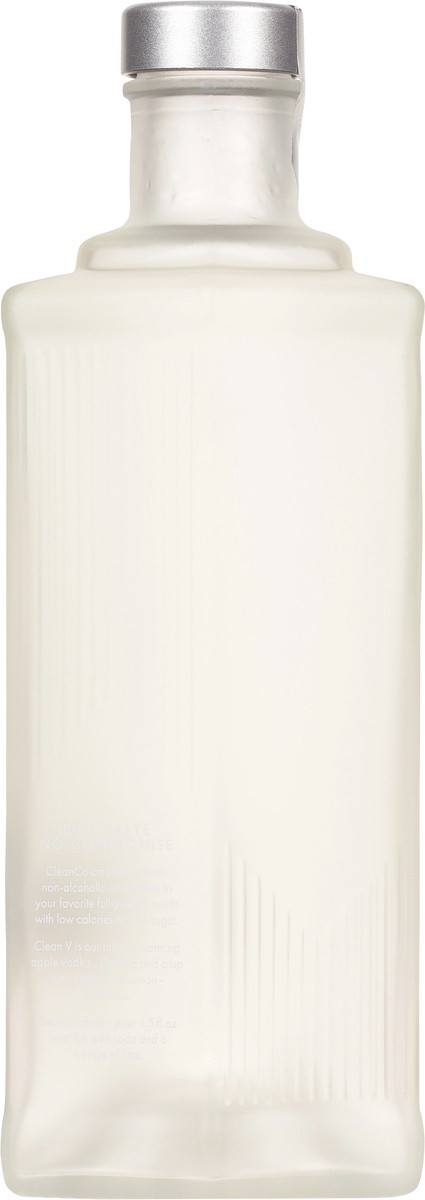 slide 7 of 9, CleanCo Clean V Non-Alcoholic Apple Vodka Alternative, 700 ml