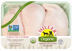 Millers Organic Boneless Skinless Chicken Breasts