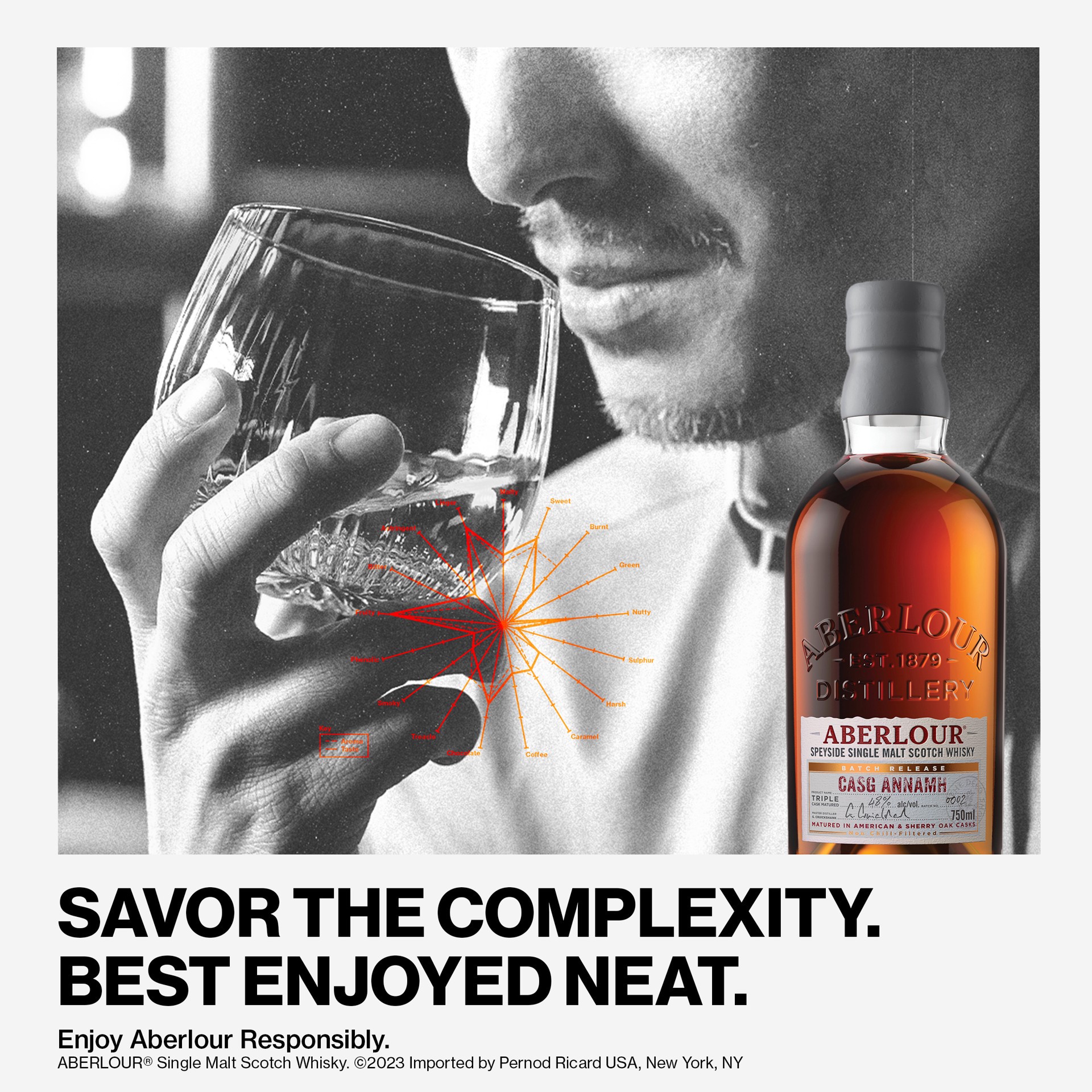 slide 4 of 6, Aberlour Casg Annamh Small Batch Single Malt Scotch, 750 ml