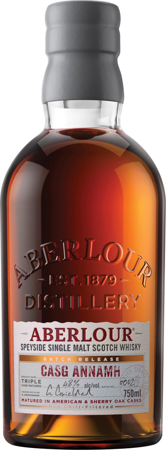 slide 1 of 6, Aberlour Casg Annamh Small Batch Single Malt Scotch, 750 ml