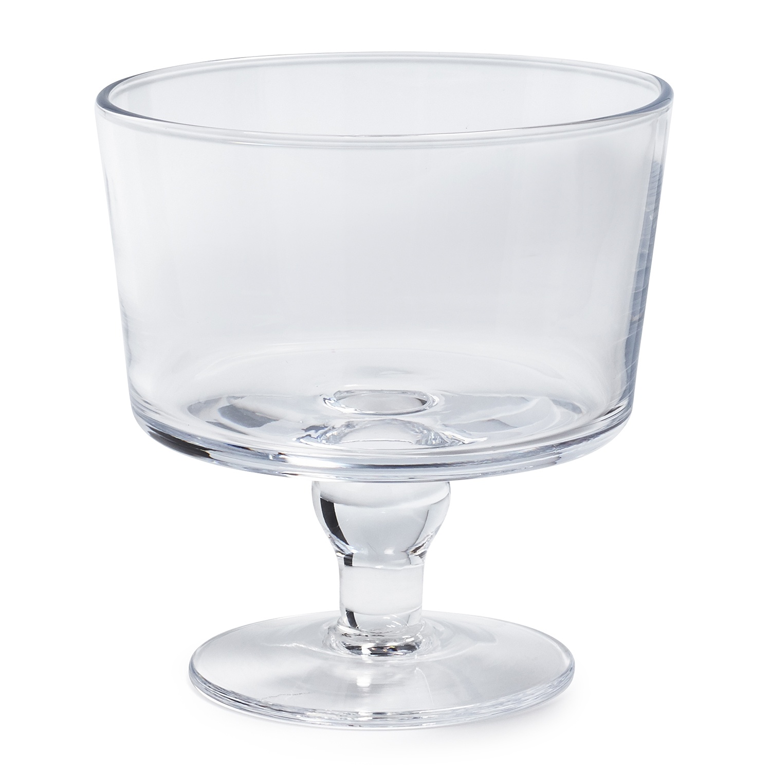 slide 1 of 1, Sur La Table Trifle Bowl, Clear, 3.75 in