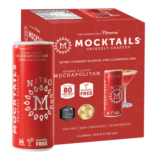 slide 1 of 1, Mocktail Alcohol Free Coc Mocktail Na Mockapolitan 27.200 Fo, 27.2 fl oz