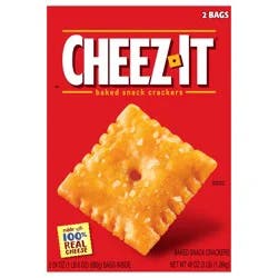 Cheez-It Baked Snack Crackers 2 Bags 24 oz Bag 2 ea