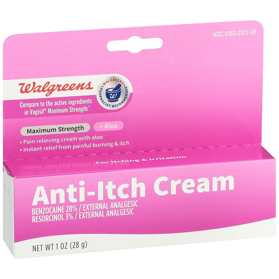 slide 3 of 5, Walgreens Anti-Itch Cream, 1 oz