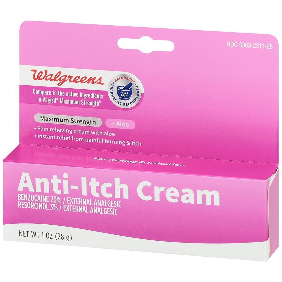slide 5 of 5, Walgreens Anti-Itch Cream, 1 oz