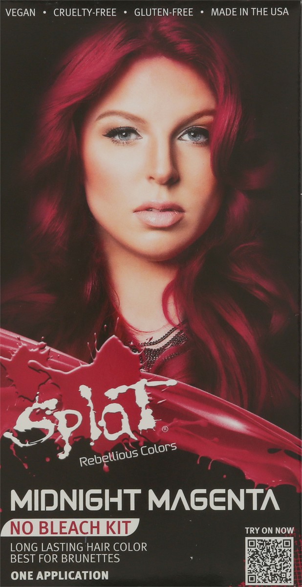 slide 6 of 12, Splat No Bleach Kit Midnight Magenta Hair Color 1 ea, 1 ct