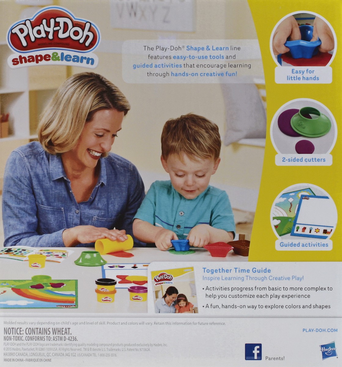 slide 6 of 6, Hasbro Play-Doh Shape And Learn Colors And Shapes, 1 ct