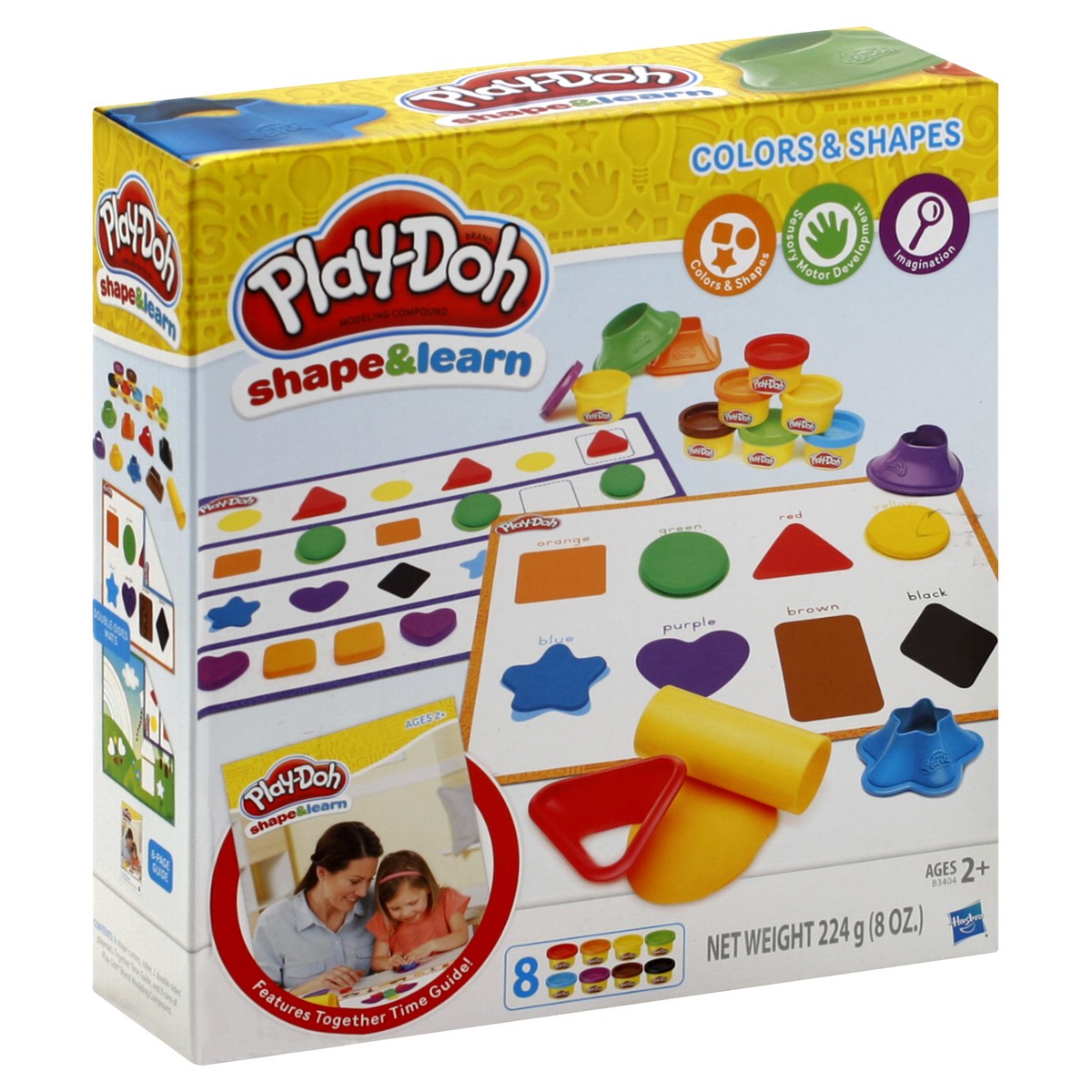 slide 1 of 6, Hasbro Play-Doh Shape And Learn Colors And Shapes, 1 ct