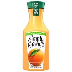 Simply Orange High Pulp Orange Juice, 52 fl oz