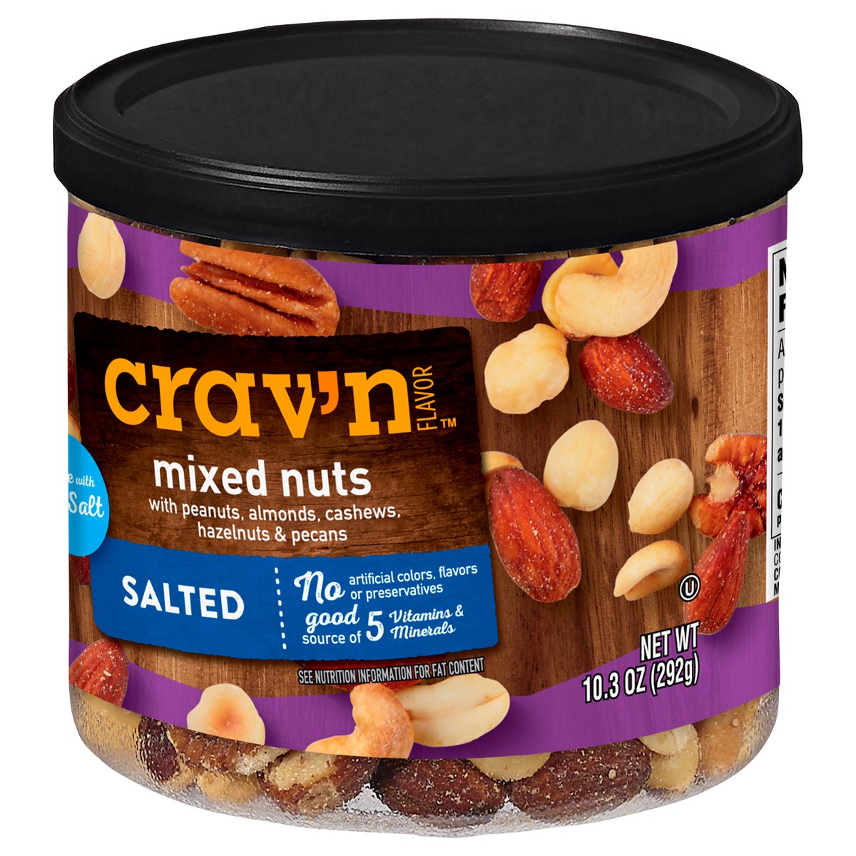 slide 3 of 4, Crav'n Mix Nuts W/ Pnut, 10 oz
