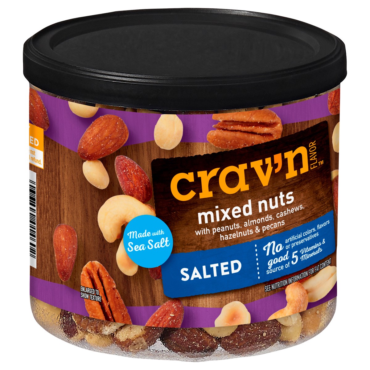 slide 4 of 4, Crav'n Mix Nuts W/ Pnut, 10 oz