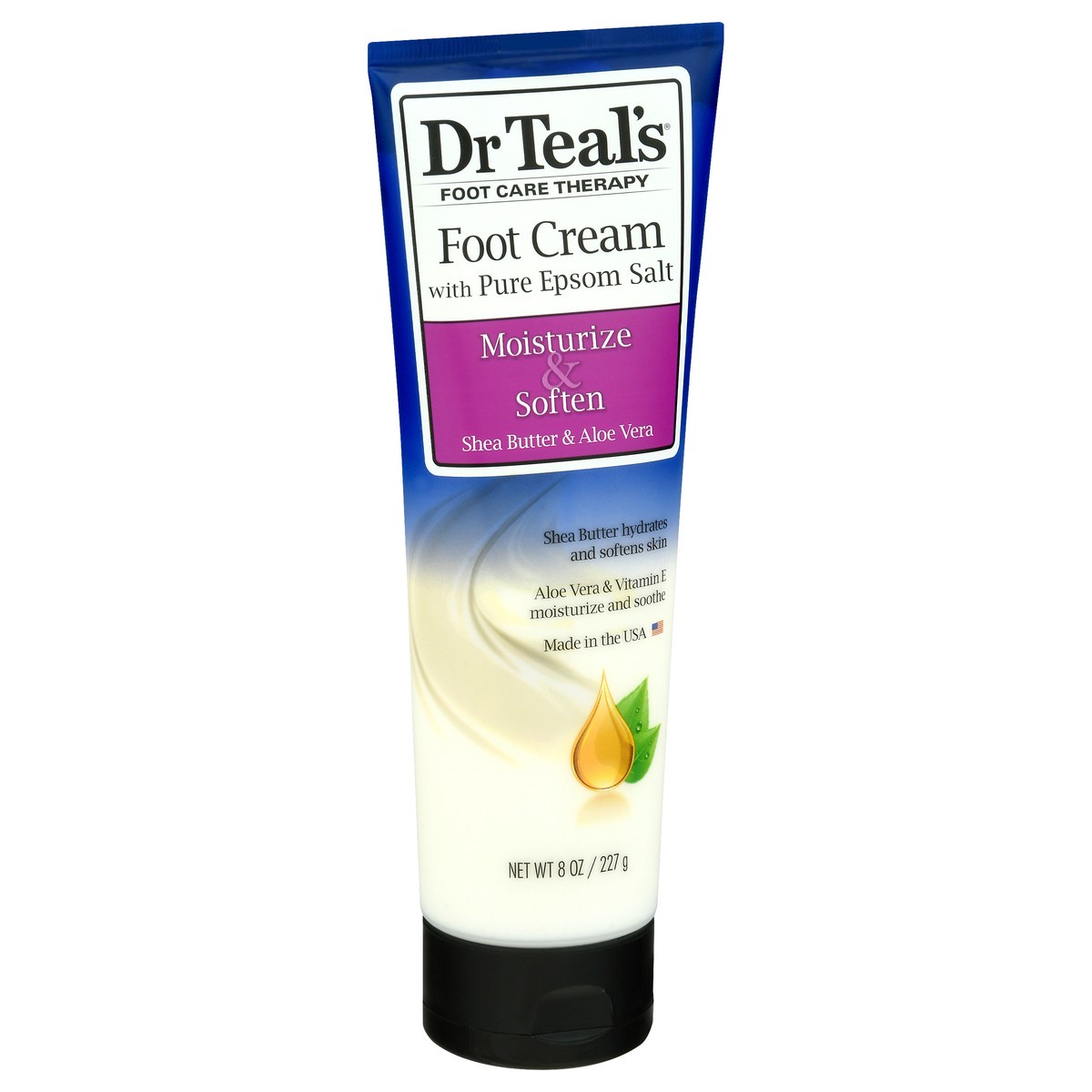 slide 2 of 9, Dr. Teal's Moisturize & Soften Foot Cream 8 oz, 8 oz