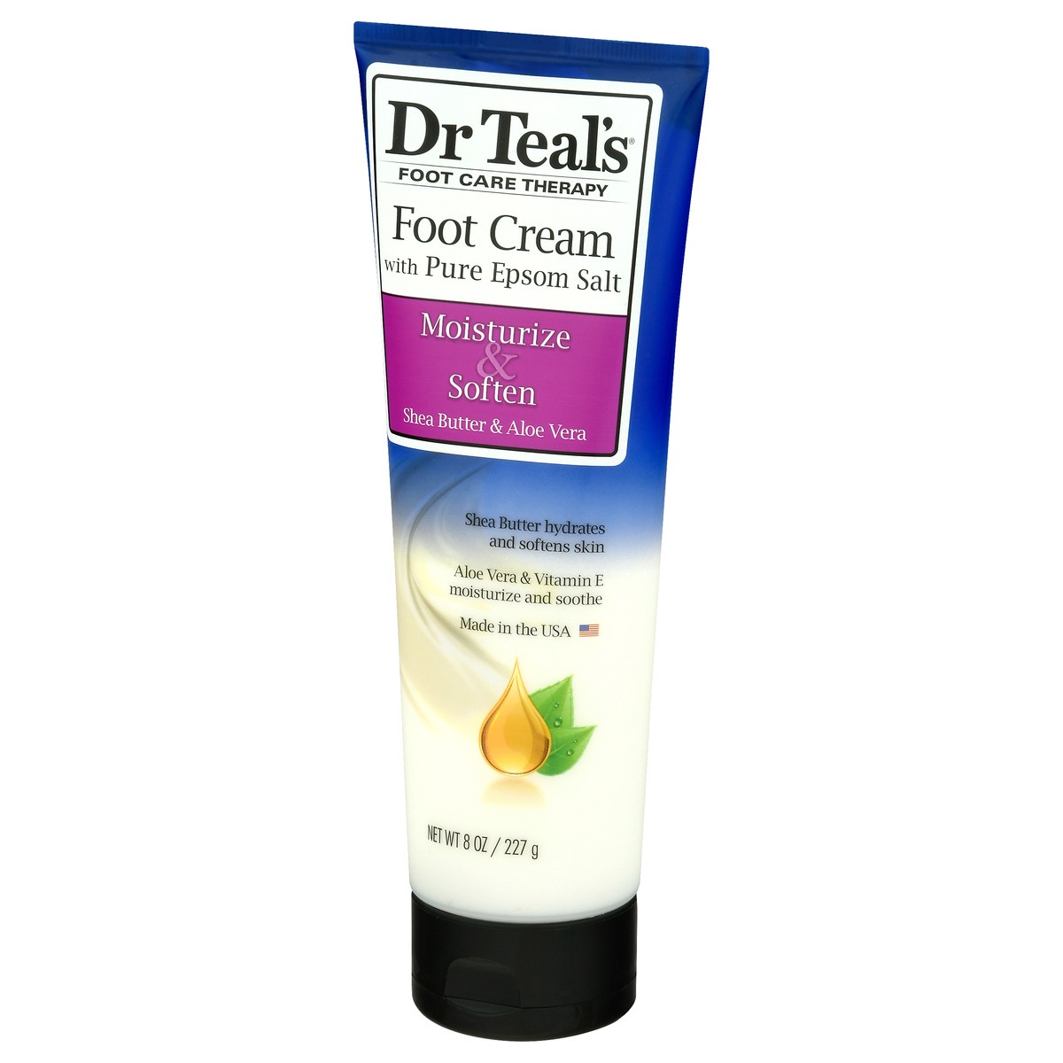 slide 3 of 9, Dr. Teal's Moisturize & Soften Foot Cream 8 oz, 8 oz