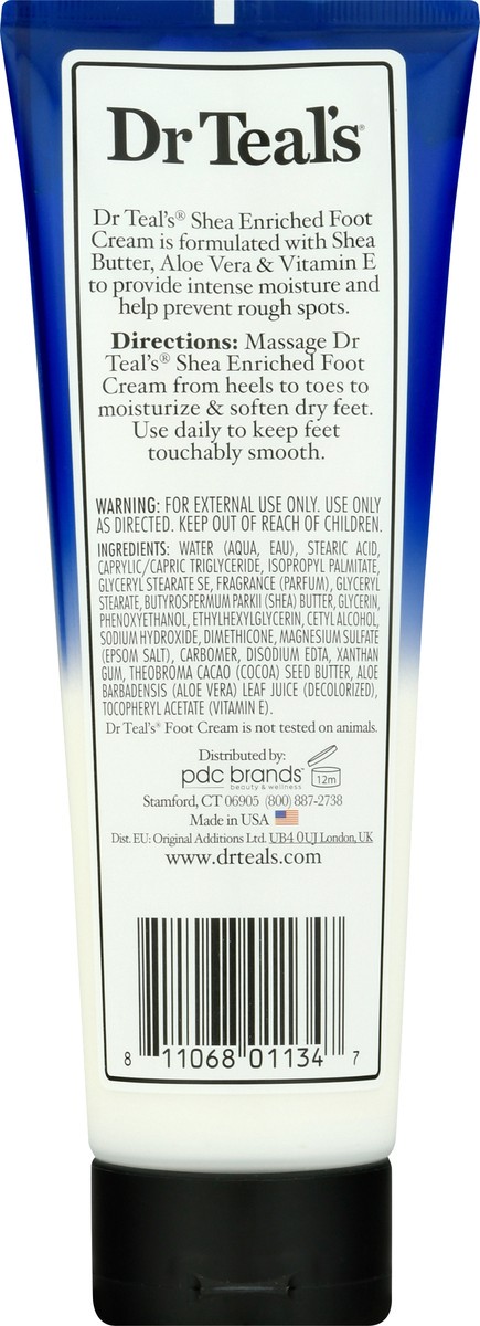 slide 5 of 9, Dr. Teal's Moisturize & Soften Foot Cream 8 oz, 8 oz