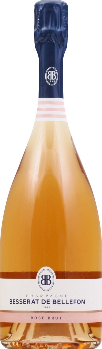 slide 8 of 8, Besserat de Bellefon Cuvee des Moines Brut Rose Champagne, 750 ml