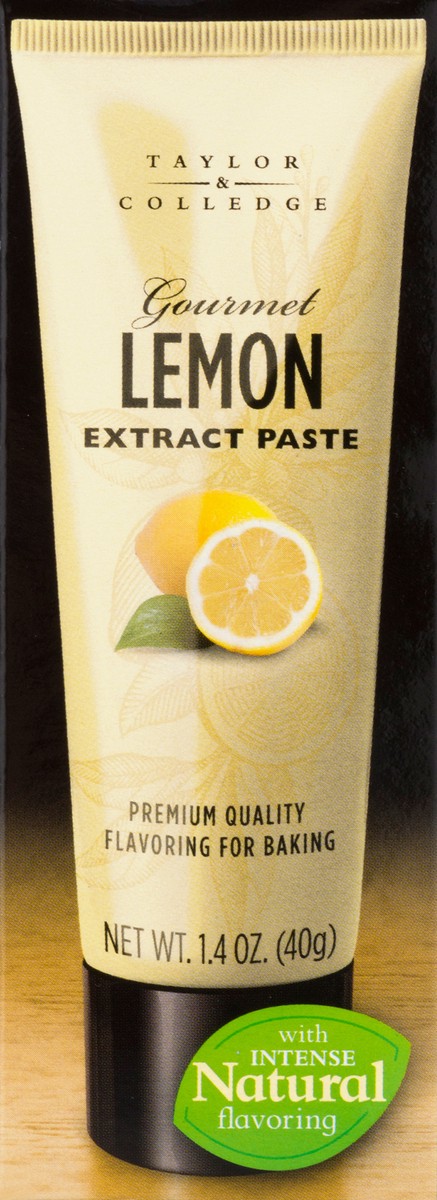 slide 5 of 12, Taylor & Colledge Gourmet Lemon Extract Paste 1.4 oz, 1.4 oz