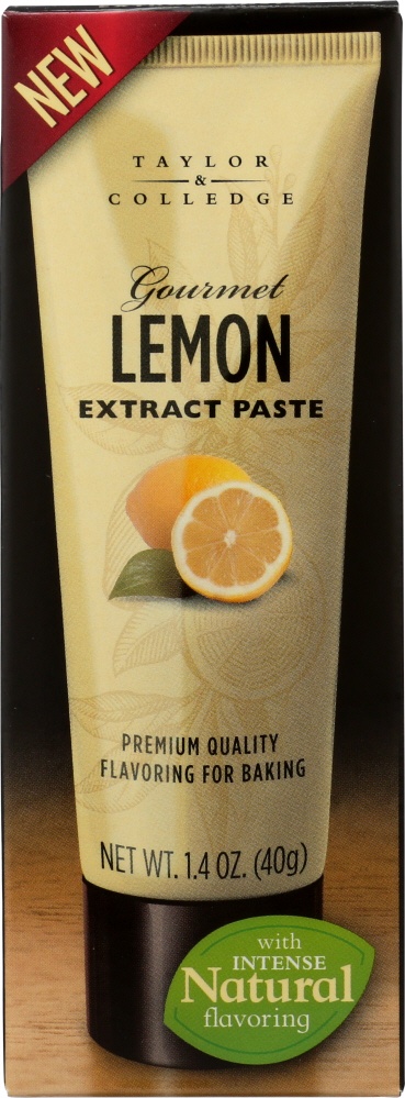 slide 1 of 1, Taylor & Colledge Natural Lemon Extract Paste, 1.4 oz