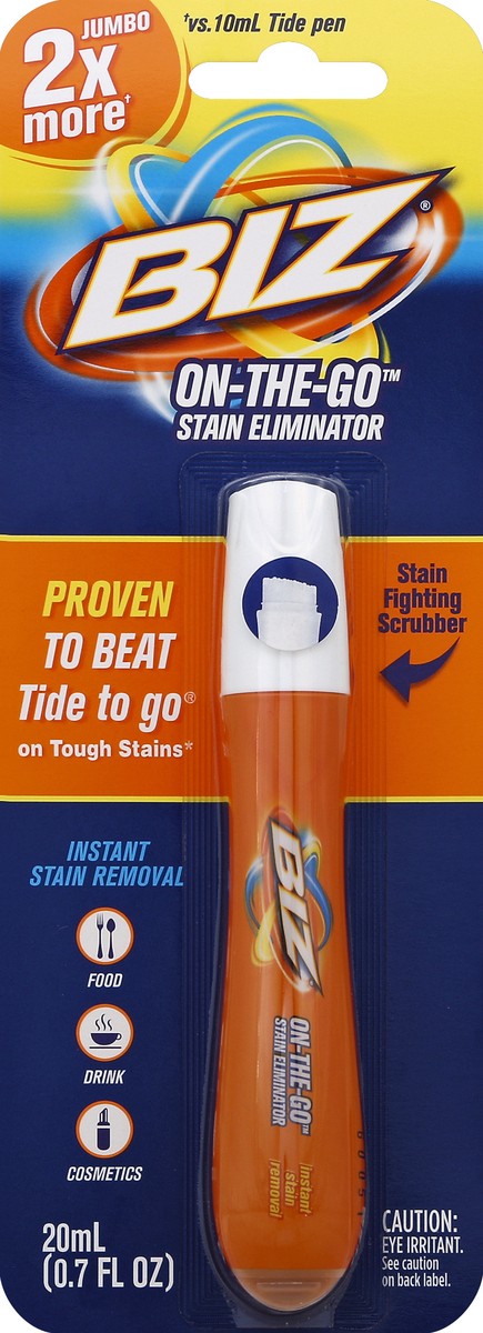 slide 1 of 3, BIZ Stain Eliminator 0.7 oz, 0.7 oz