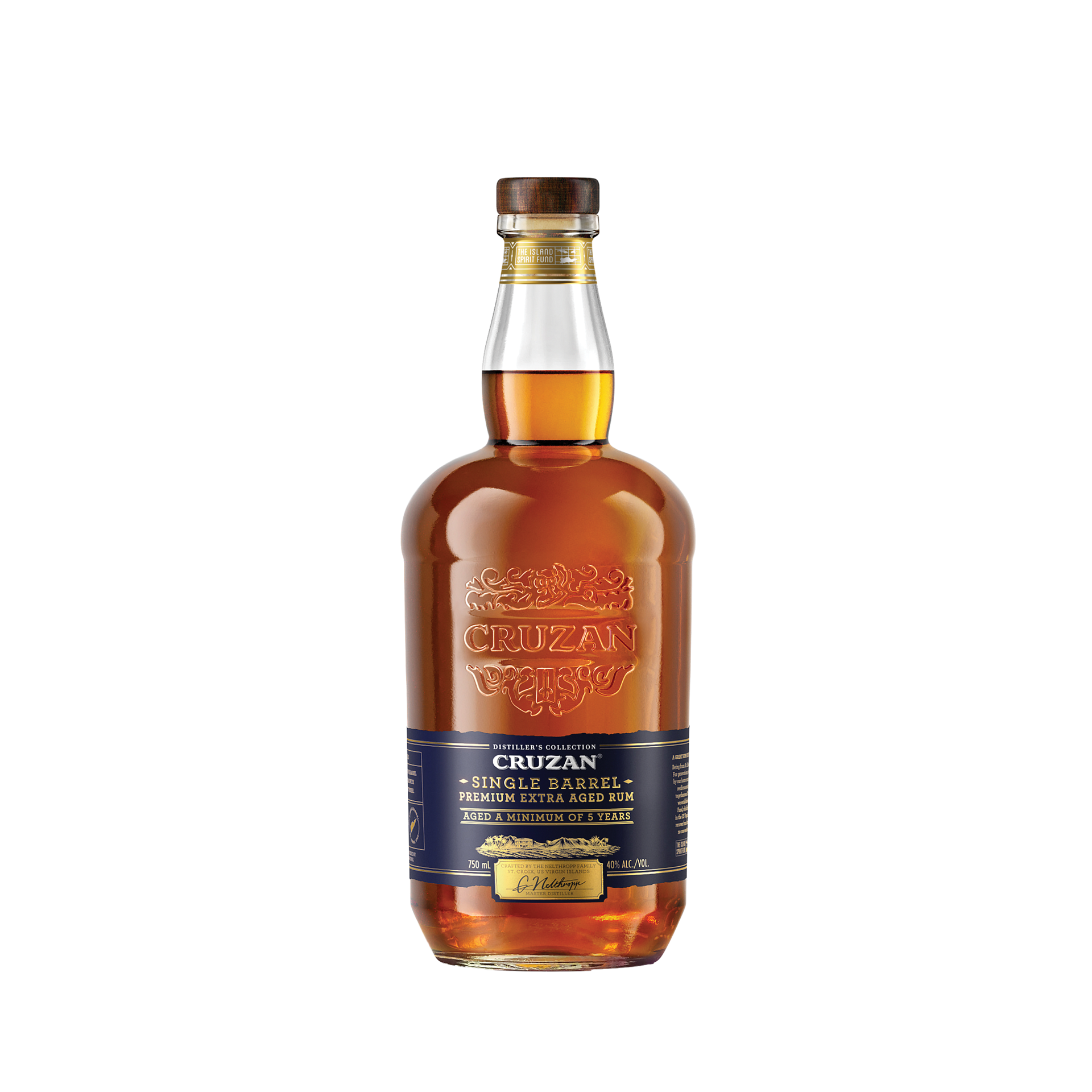 slide 2 of 2, Cruzan Single Barrel Premium Extra Aged Rum 750 ml, 750 ml