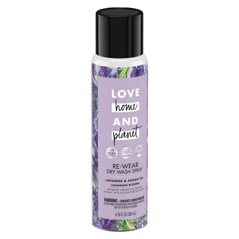 slide 2 of 5, Love Home and Planet Re-Wear Lavender Dry Wash Spray, 6.76 oz