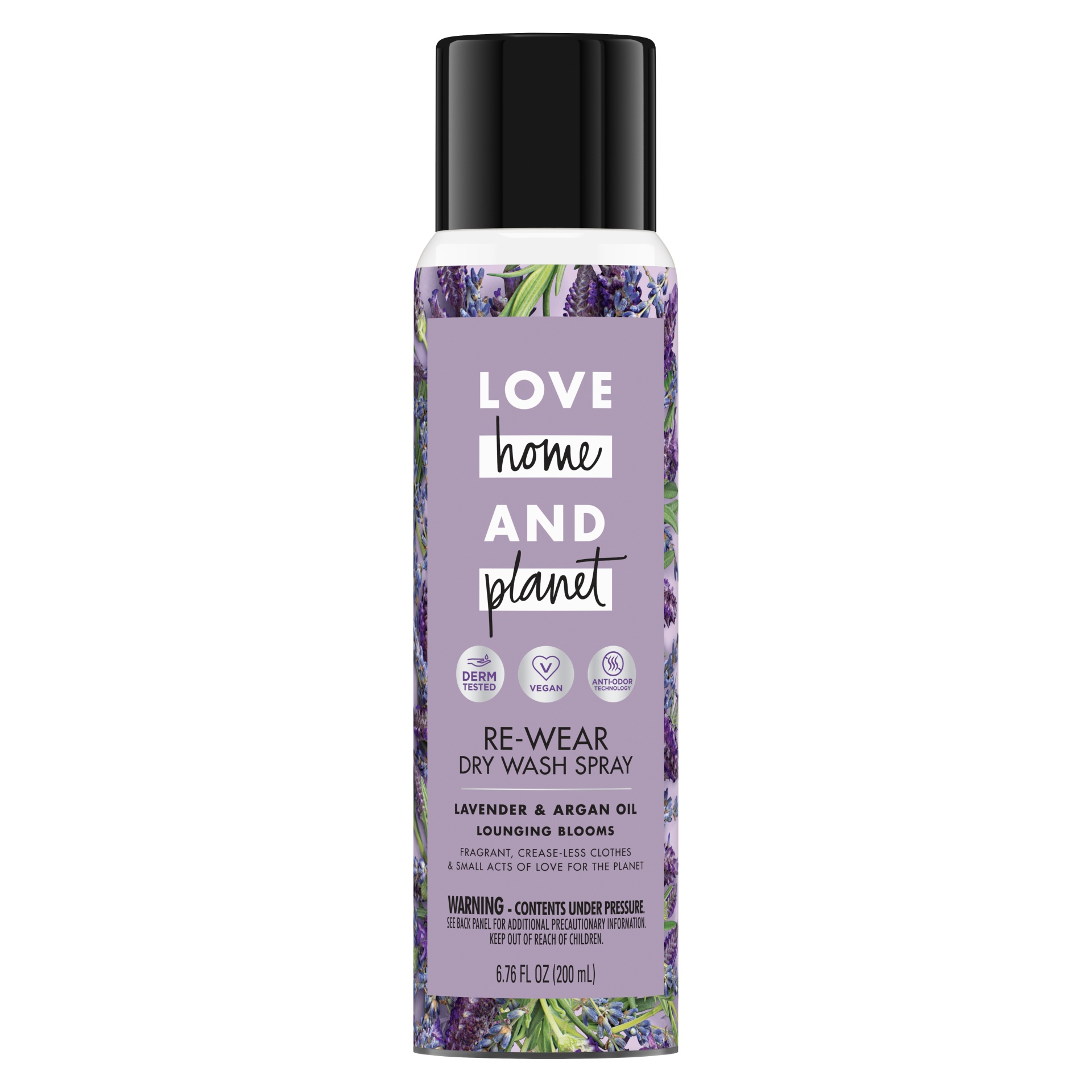 slide 1 of 5, Love Home and Planet Re-Wear Lavender Dry Wash Spray, 6.76 oz