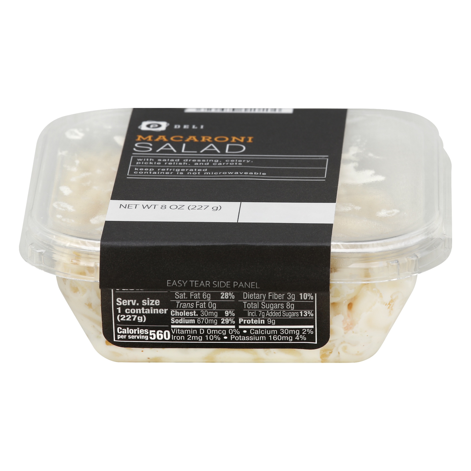 slide 1 of 1, Publix Deli Macaroni Salad, 8 oz