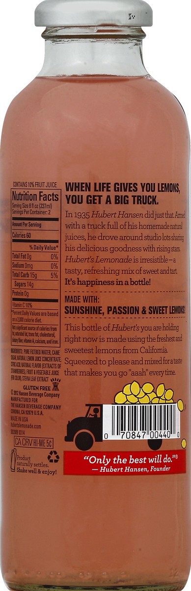 slide 5 of 7, Hubert's Lemonade - 16 oz, 16 oz