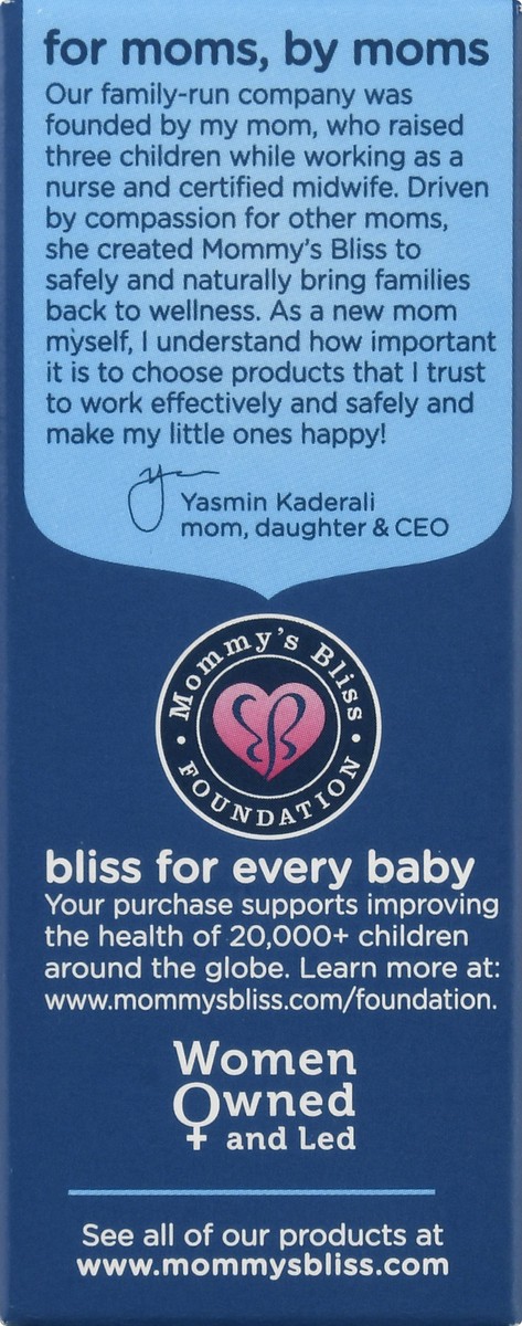 slide 6 of 9, Mommy's Bliss Age 2 Months+ Baby Multivitamin + Iron 1 oz, 1 oz