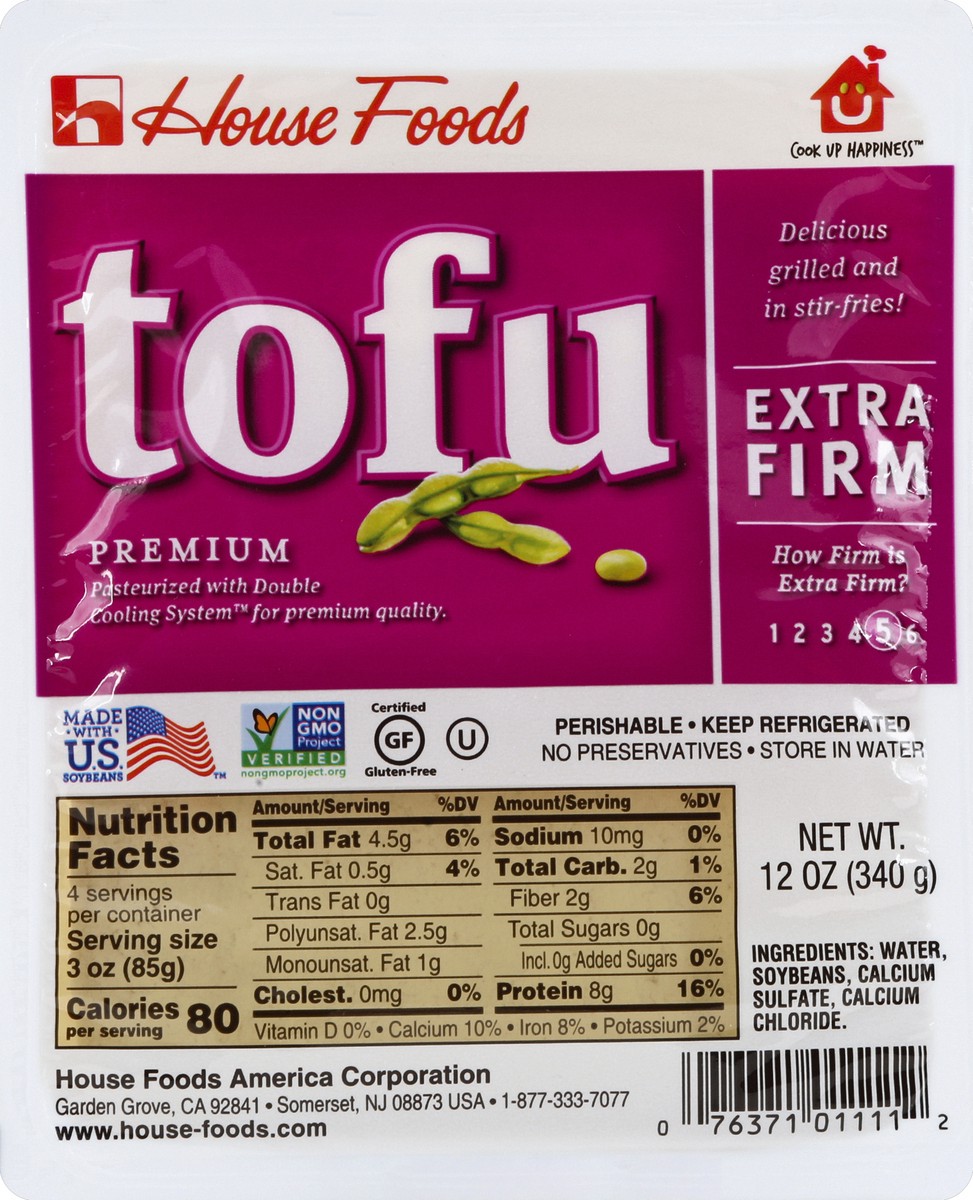 slide 1 of 7, House Foods Hinoichi Extra Firm Tofu, 12 oz