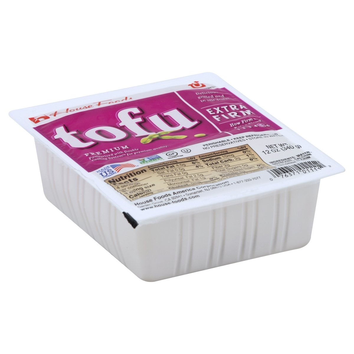 slide 1 of 1, House Foods Hinoichi Extra Firm Tofu, 12 oz