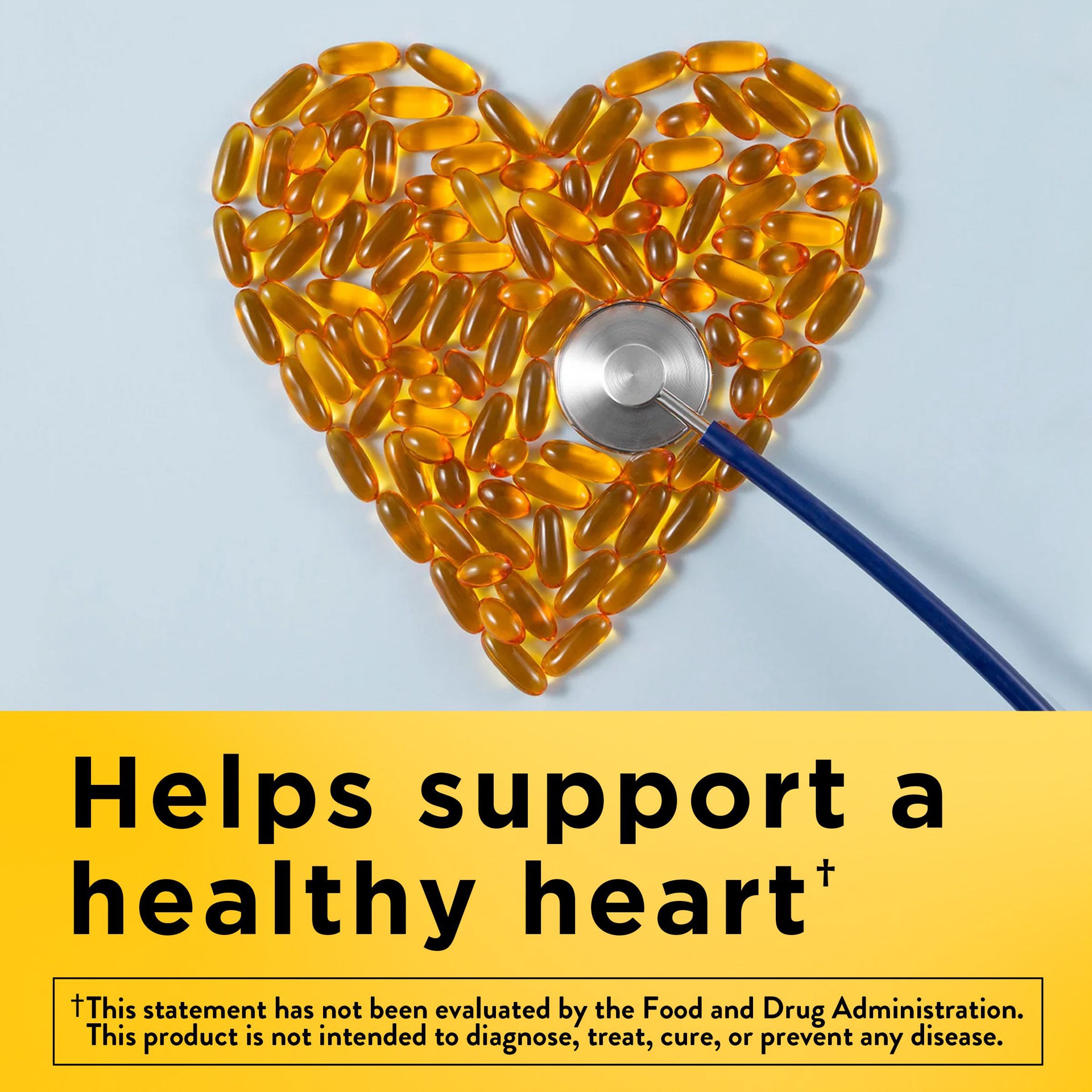 slide 4 of 7, Nature Made Fish Oil 1200 mg Softgels, Fish Oil Supplements, Omega 3 Fish Oil for Healthy Heart Support, Omega 3 Supplement with 150 Softgels, 75 Day Supply, 150 ct