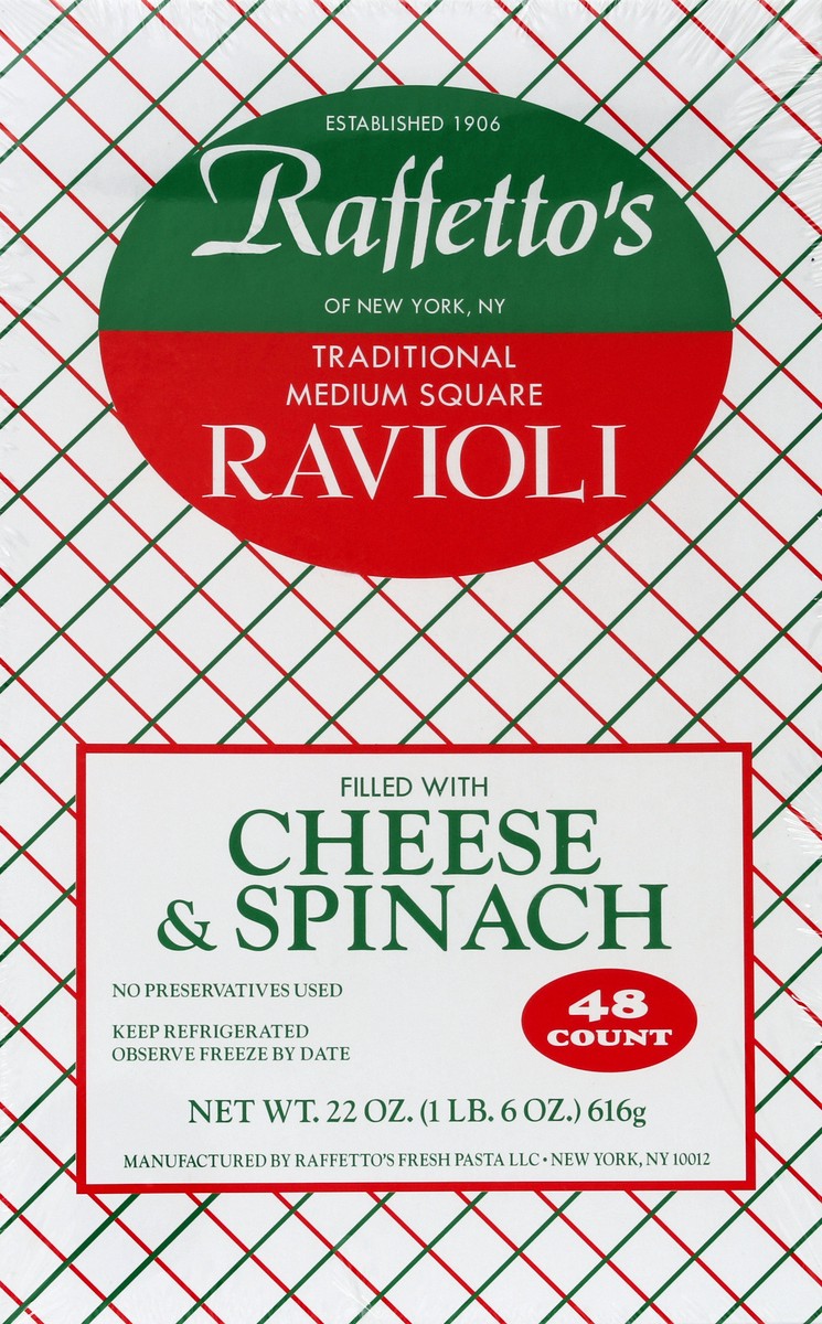 slide 1 of 4, Raffettos Ravioli - 48 ea, 48 ct