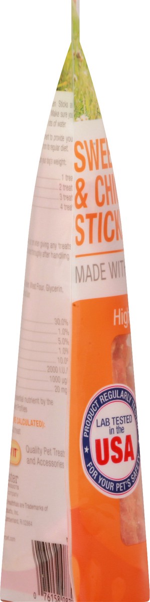 slide 3 of 9, Ruffin' It Healthfuls Sweet Potato & Chicken Sticks Dog Treats 5.0 oz, 5 oz