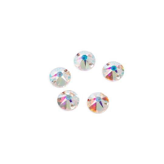 slide 1 of 5, 8mm Round Sew-On Austrian Crystals By Bead Landing, 5ct., 8mm