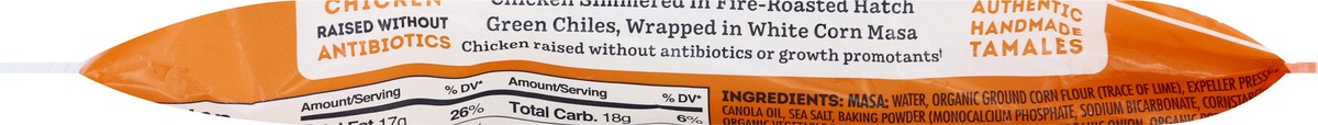 slide 5 of 9, Tucson Tamale Green Chile Chicken Tamale 5 oz, 5 oz