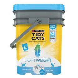 Purina Tidy Cats LightWeight With Glade Clear Springs Multi-Cat, Clumping, Low Dust, Scented Cat litter