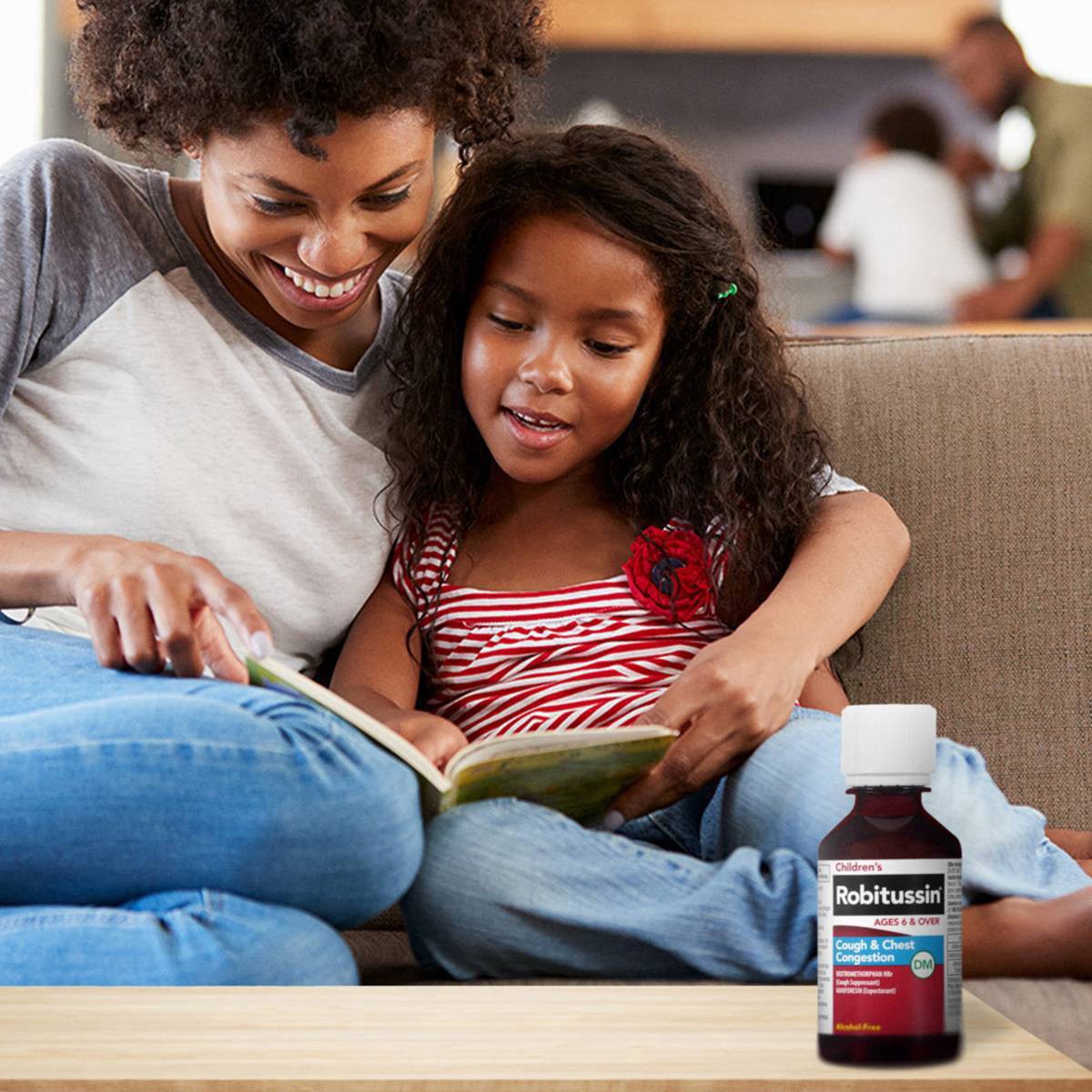 slide 2 of 5, Robitussin Children's Robitussin Day/Night Cough & Chest Congestion DM - Dextromethorphan - Grape & Fruit Punch Flavors - 4 fl oz/2pk, 2 ct; 4 fl oz