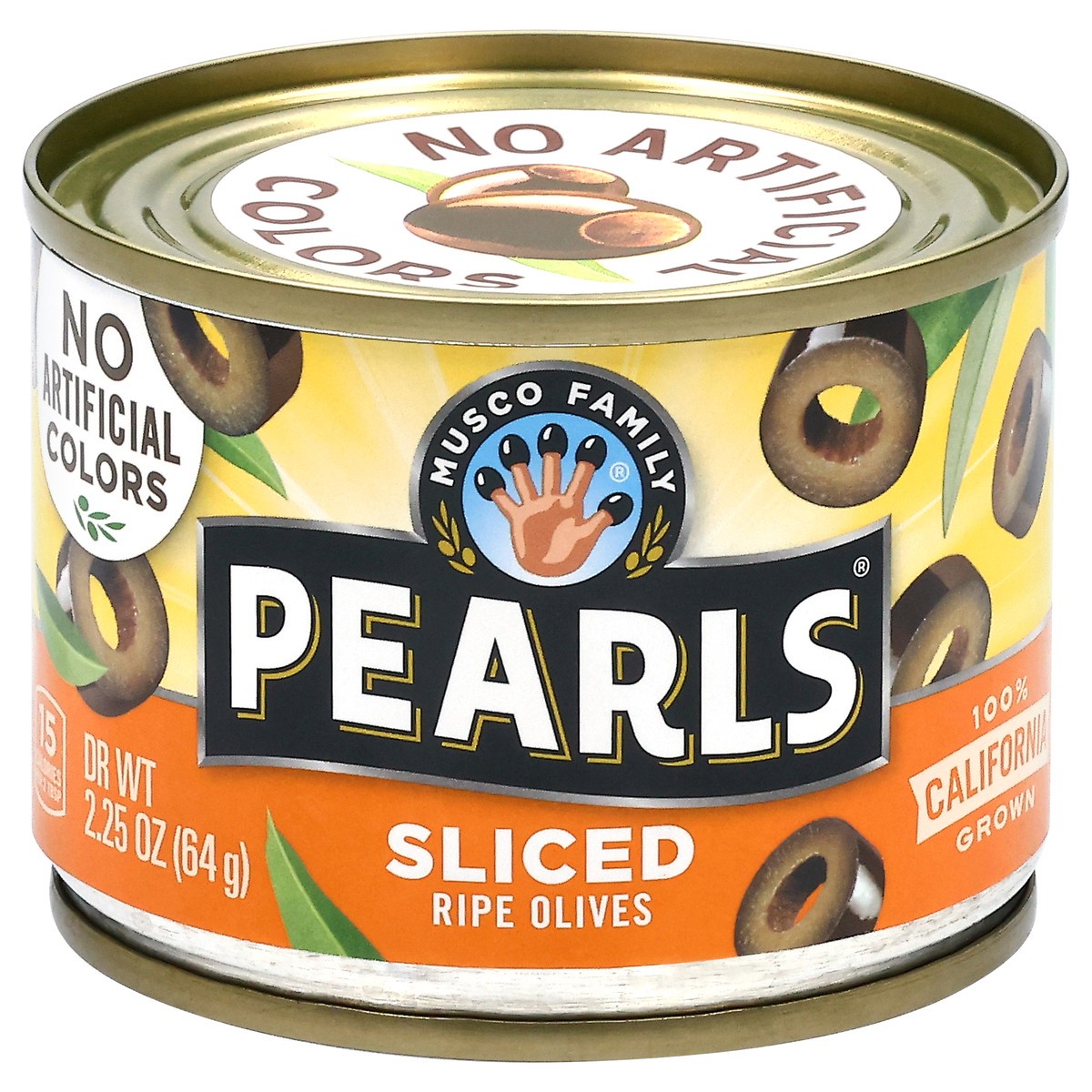 slide 1 of 1, Pearls Sliced Ripe Olives 2.25 oz, 2.25 oz
